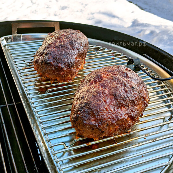 Купить поддон Drip 'N Griddle Deluxe для Slow 'N Sear grillmag.ru