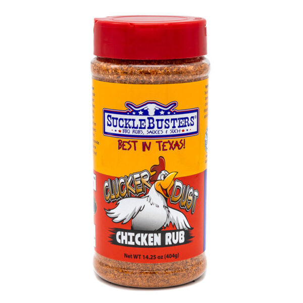 Приправа для курицы и барбекю SuckleBusters Clucker Dust Chicken Rub, пл/б, 404 г Приправа для курицы и барбекю Suckle Busters Clucker Dust Chicken Rub, пл/б, 404 г