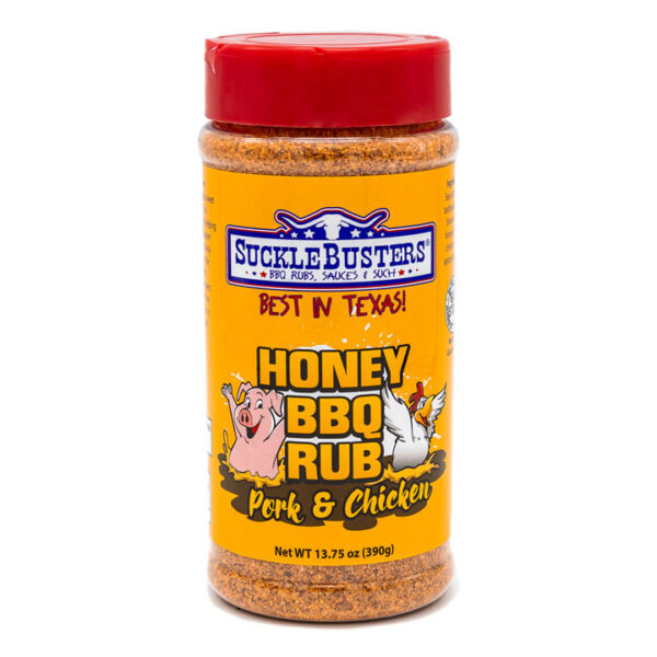Приправа для свинины, птицы и барбекю Suckle Busters Honey BBQ Rub, пл/б, 390 г