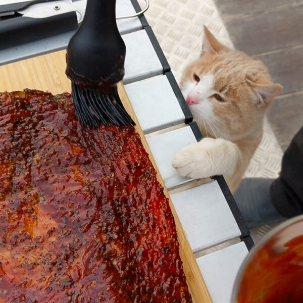 Соус барбекю с коньяком Sweet Cognac, Black swan, 510 г, ст/б Соус барбекю с коньяком Sweet Cognac, Black swan, 510 г, ст/б