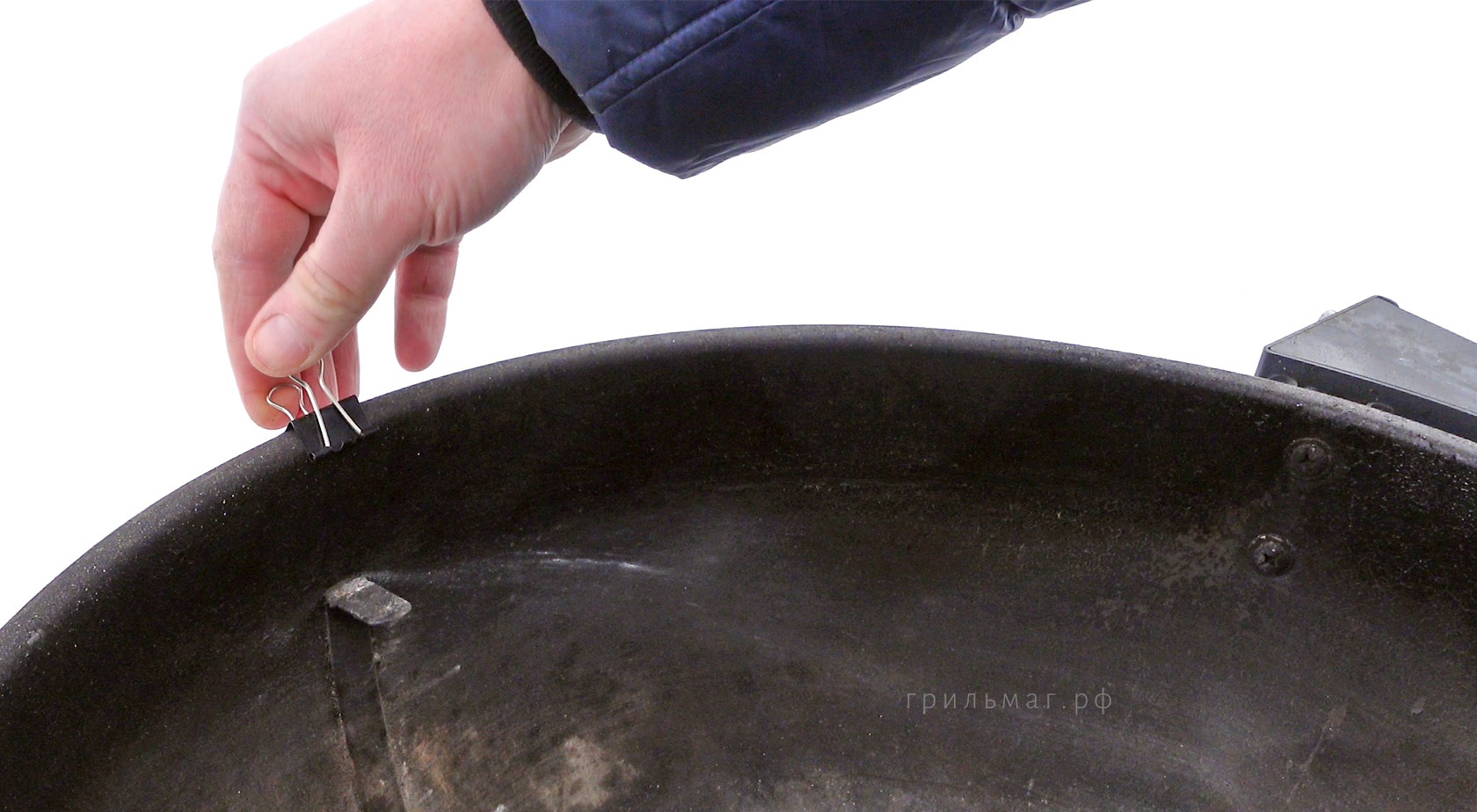 Подходит ли вертел Weber для гриля SnS Kettle 57 см прищепка на гриле