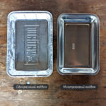 Поддон для гриля, 32x22x4.8 см, нерж.