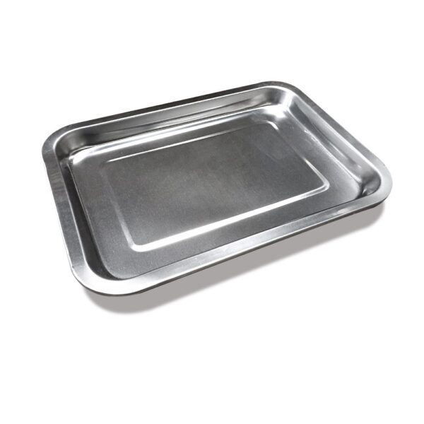Поддон для гриля, 27 х 20 х 2 см, нерж.