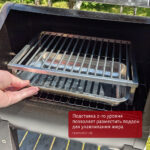 Подставка второго уровня для гриля GMG Trek, нерж. - Image 5