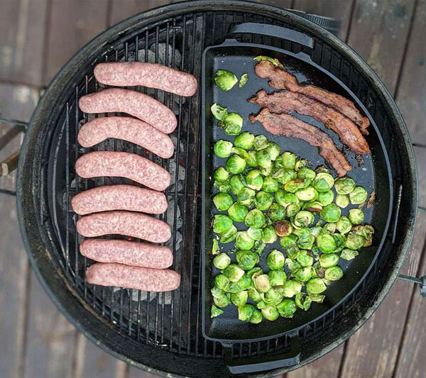 Чугунный поддон Drip ‘N Griddle Cast Iron для корзины SnS 47 см Чугунный поддон Drip ‘N Griddle Cast Iron для корзины SnS 47 см