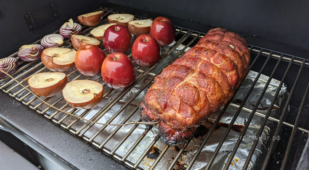 Как работать с отсекателем жара на гриле GMG