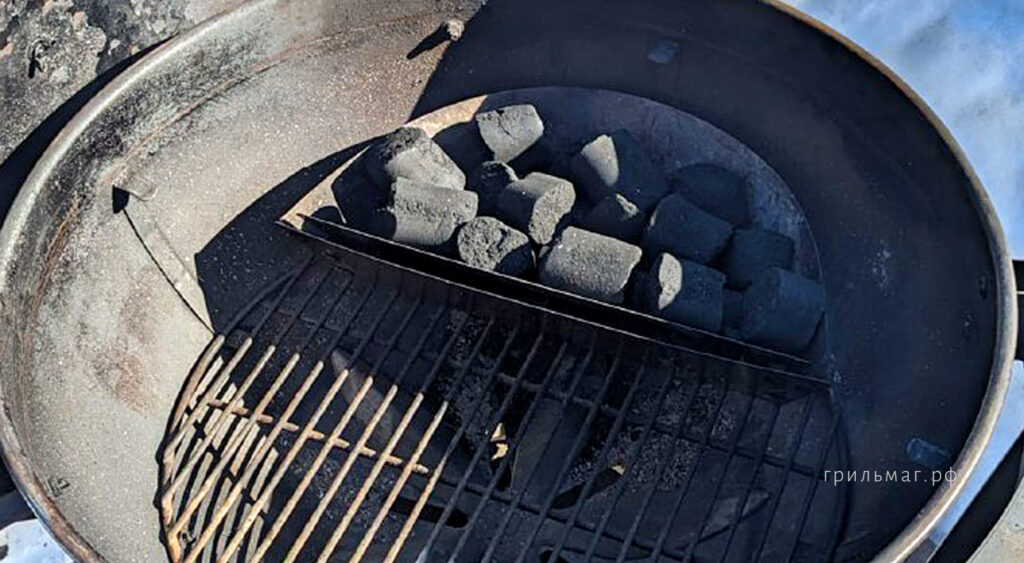 Как корзина SnS диаметром 47 см работает в большом гриле