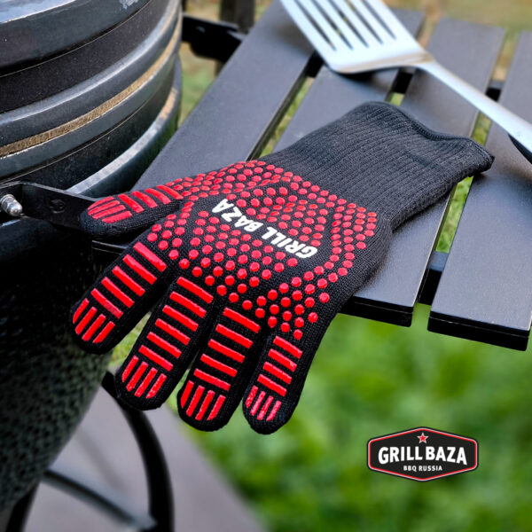 Перчатка для гриля Grillbaza, жаростойкая, 1 шт.