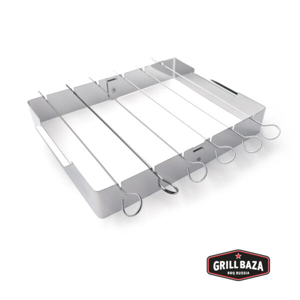 Набор для шашлыка Grillbaza, нерж. Набор для шашлыка Grillbaza, нерж.