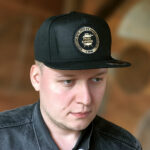 Кепка "Гриль-Барбекю Клуб", чёрная/золотая Кепка "Гриль-Барбекю Клуб", чёрная/золотая - Image 2