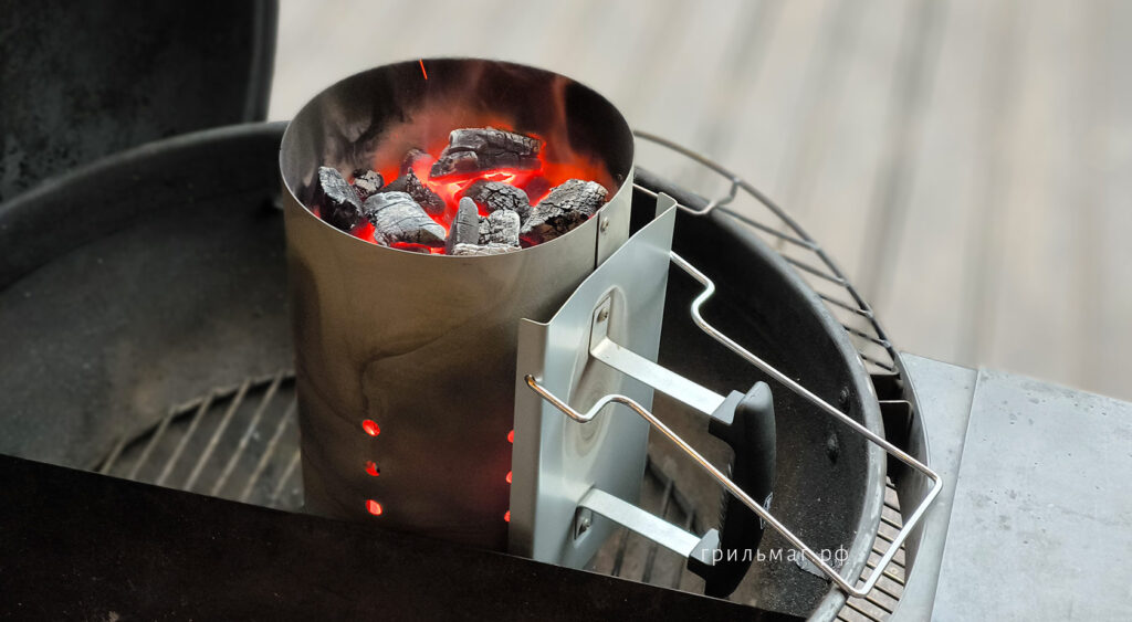 Как использовать стартер для гриля