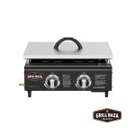 Газовый гриль флэт-топ Grillbaza FT-102, настольный