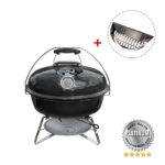 Угольный гриль SnS Travel Kettle, с корзиной SnS, 47 см, черный