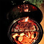 Угольный гриль SnS Travel Kettle, с корзиной SnS, 47 см, черный - Image 2