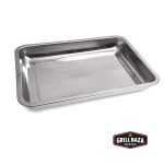 Поддон для гриля Grillbaza, 40 x 30 x 4,8 см, большой, нерж.