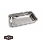 Поддон для гриля Grillbaza, 32 x 22 x 4,8 см, малый, нерж.