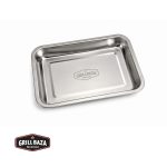 Поддон для гриля Grillbaza, 32 x 22 x 4,8 см, малый, нерж. - Image 2
