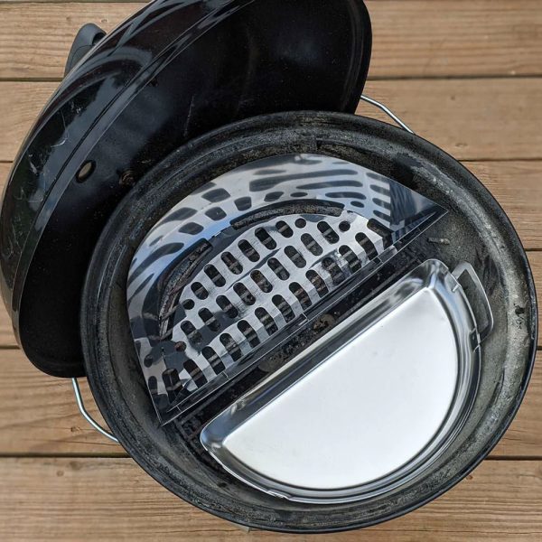 Поддон Drip 'N Griddle Mini для угольного гриля SnS Travel Kettle